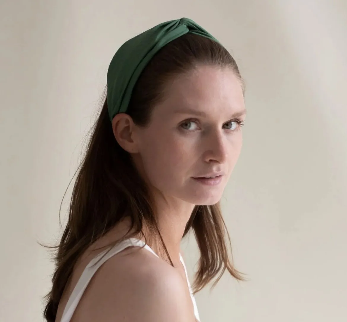 Gauhar hiuspanta Headband Helsinki Atelier Meadow, vihreä