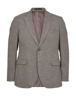 Gino marcello miesten bleiseri, LINEN LOOK BLAZER Beige