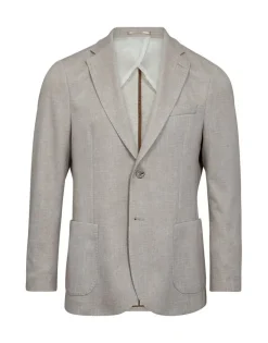 Gino marcello miesten bleiseri Jersey Stretch Blazer, beige