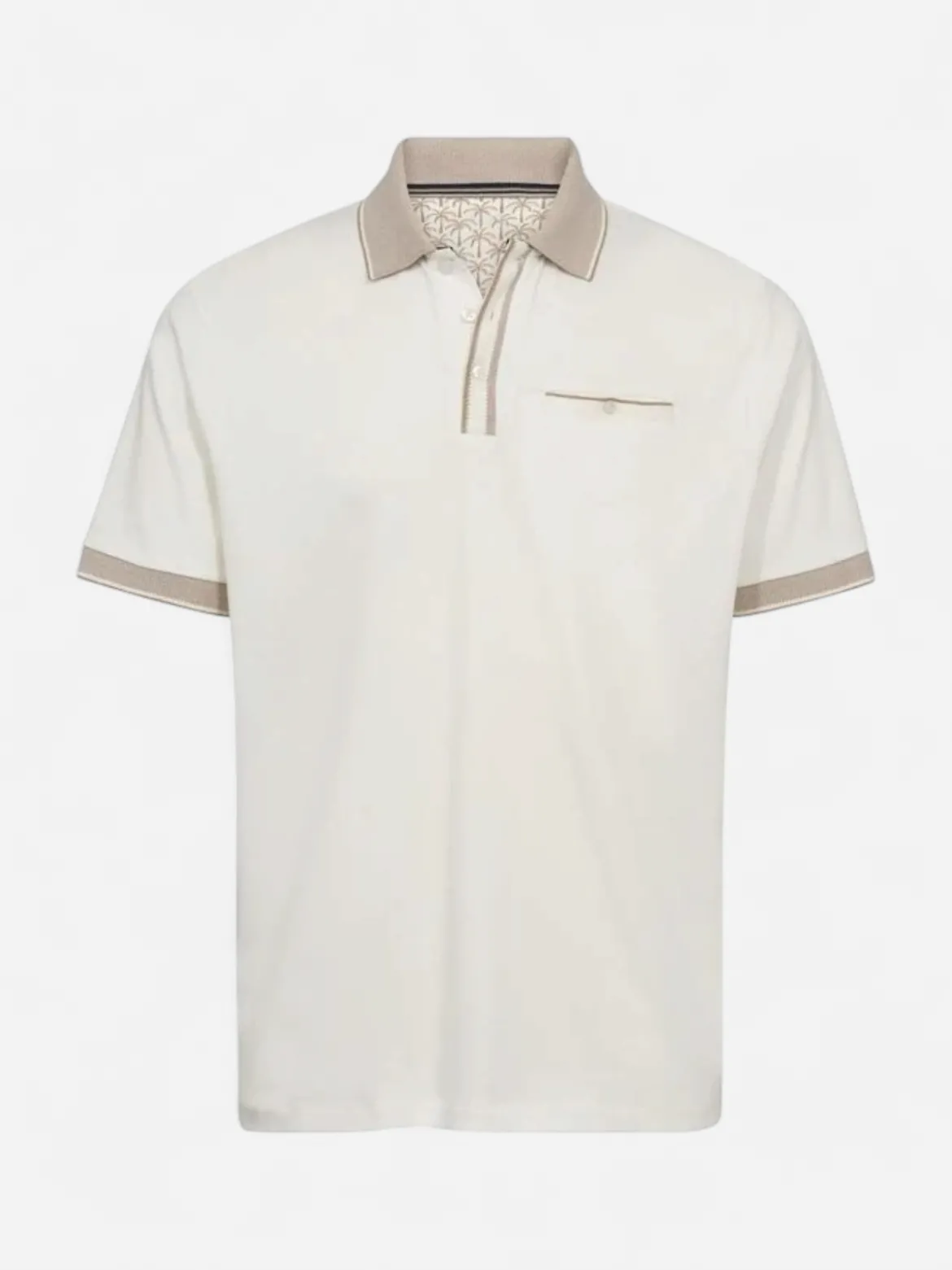 Gino marcello miesten pikeepaita Polo Performance Shirt, luonnonvalkoinen