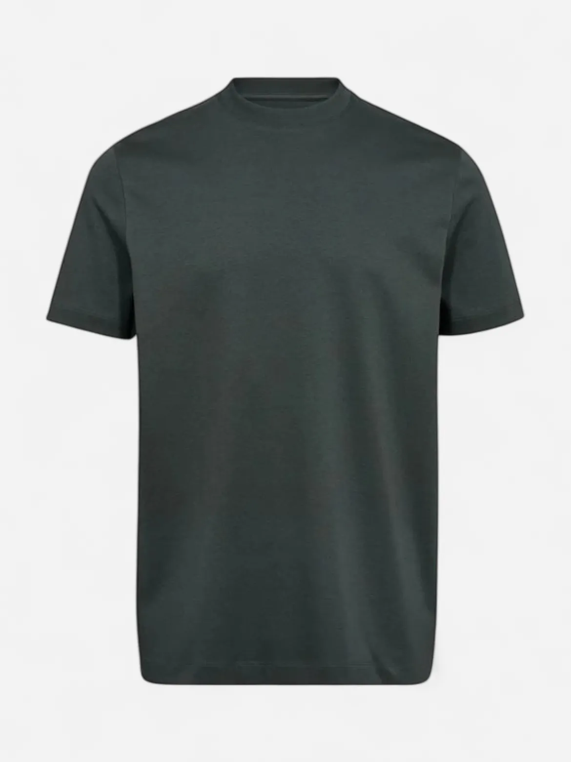 Gino marcello miesten t-paita Cotton T-Shirt, tummanvihreä