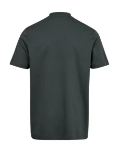 Gino marcello miesten t-paita Cotton T-Shirt, tummanvihreä