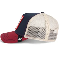 Goorin Bros lippis Rooster Trucker Navy Red, tummansininen