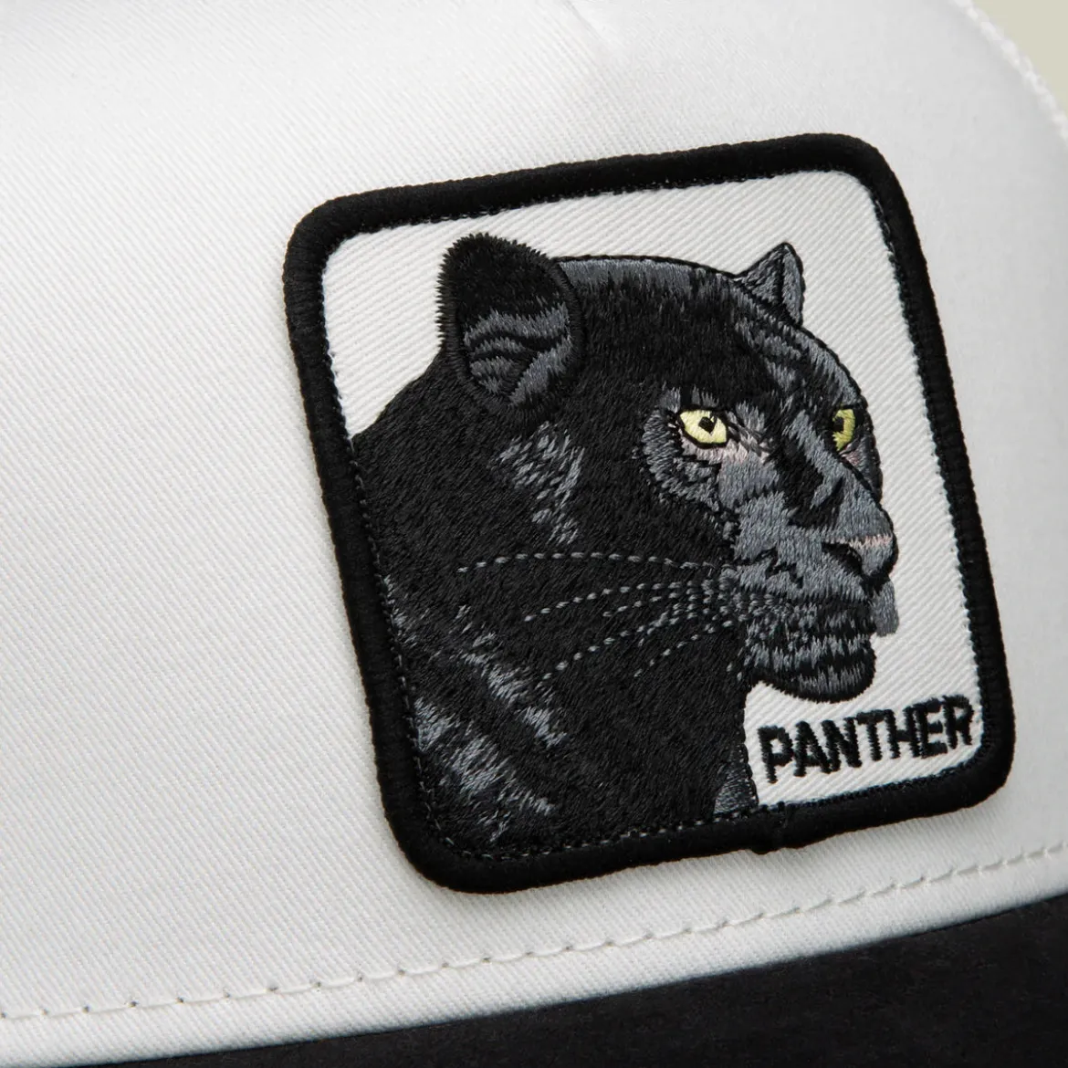 Goorin Bros lippis Suede Black Panther Trucker, valkoinen