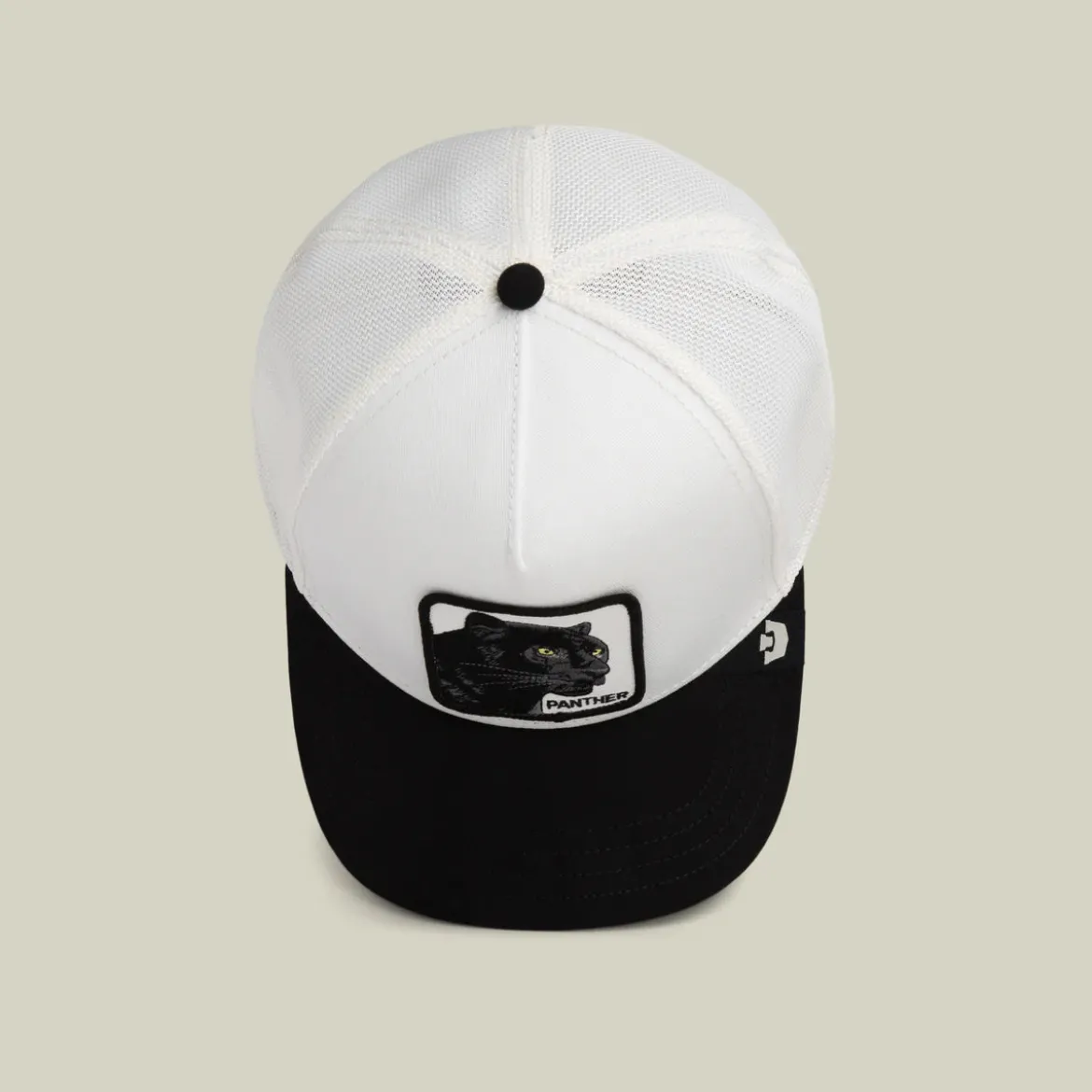 Goorin Bros lippis Suede Black Panther Trucker, valkoinen