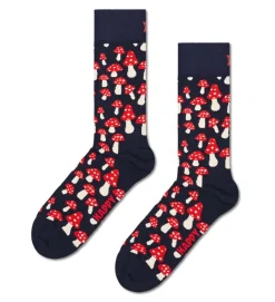 Happy Socks Miesten Sukat MUSHROOM SOCK Sininen Kuosi