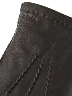 Hestra Unisex käsineet MATTHEW GLOVE WITH WOOL LINING, tummanruskea