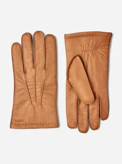 Hestra unisex käsineet MATTHEW GLOVE WITH WOOL LINING, konjakinruskea