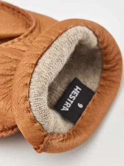 Hestra unisex käsineet MATTHEW GLOVE WITH WOOL LINING, konjakinruskea