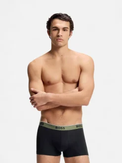 Hugo Boss miesten alushousut K Trunk 3P Power, Musta