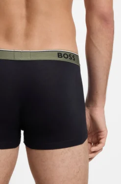 Hugo Boss miesten alushousut K Trunk 3P Power, Musta
