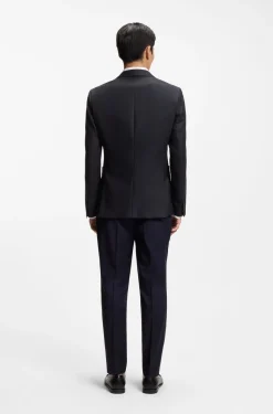 Hugo Boss miesten bleiseri H-Hutson-2PP-253, tummansininen