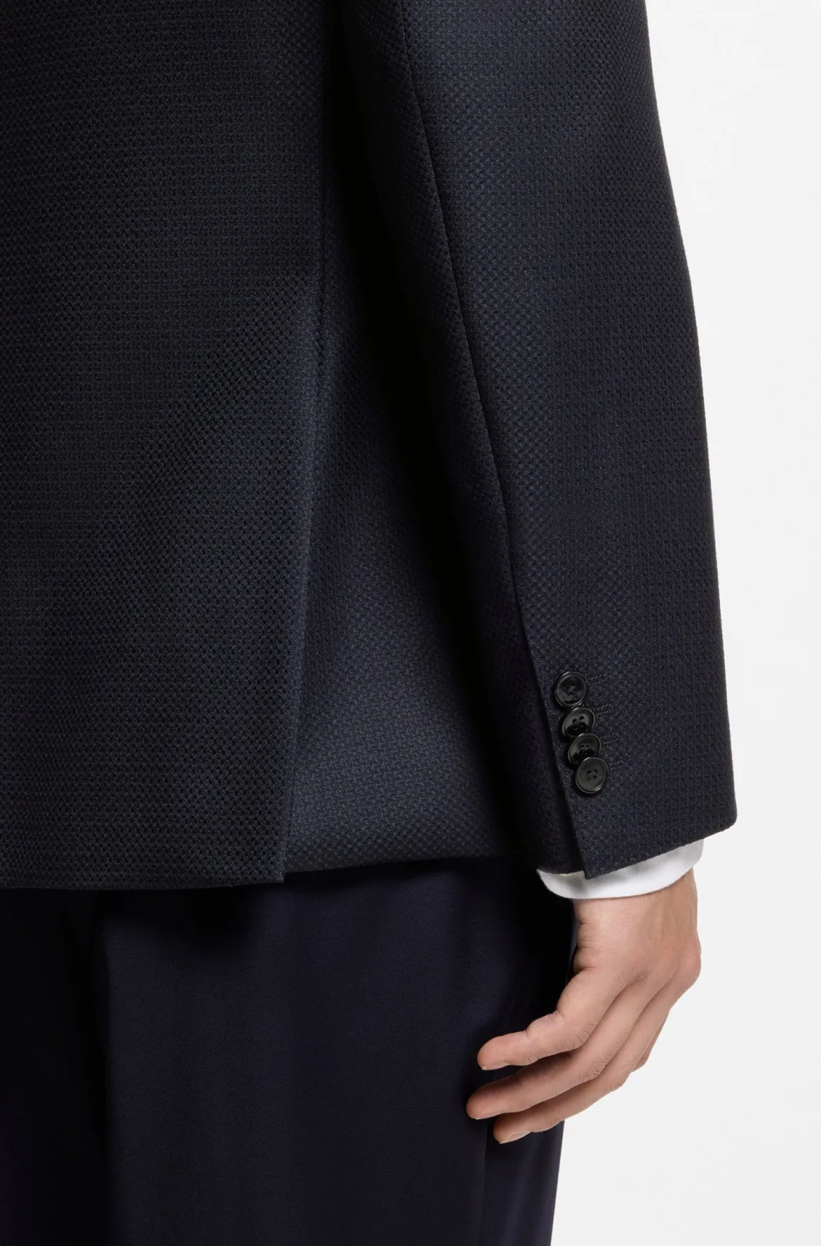 Hugo Boss miesten bleiseri H-Hutson-2PP-253, tummansininen