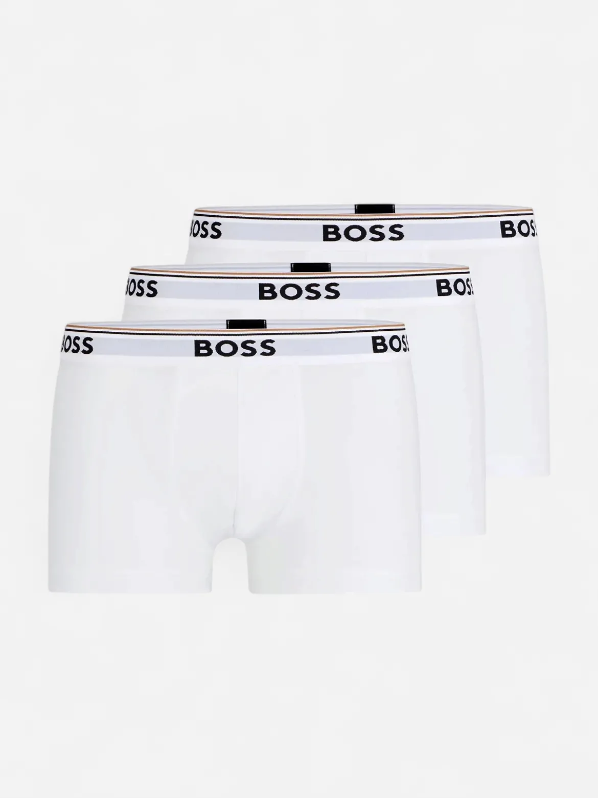 Hugo Boss Miesten Bokserit 3 P Power Valkoinen