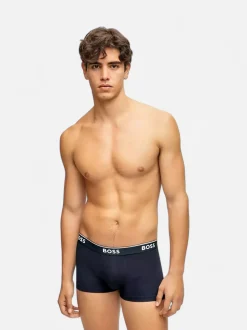 Hugo Boss Miesten Bokserit 3 P Power Musta