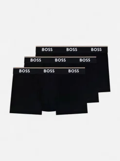 Hugo Boss Miesten Bokserit 3 P Power Musta