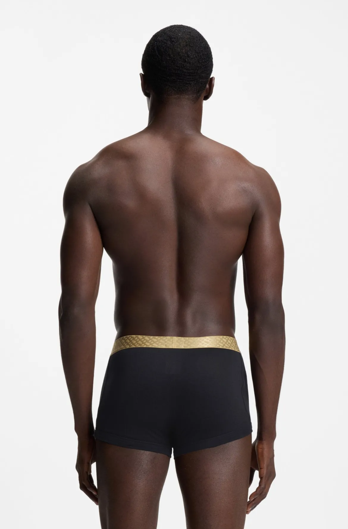 Hugo Boss miesten bokserit, TRUNK 2P GOLD COTTON Punainen