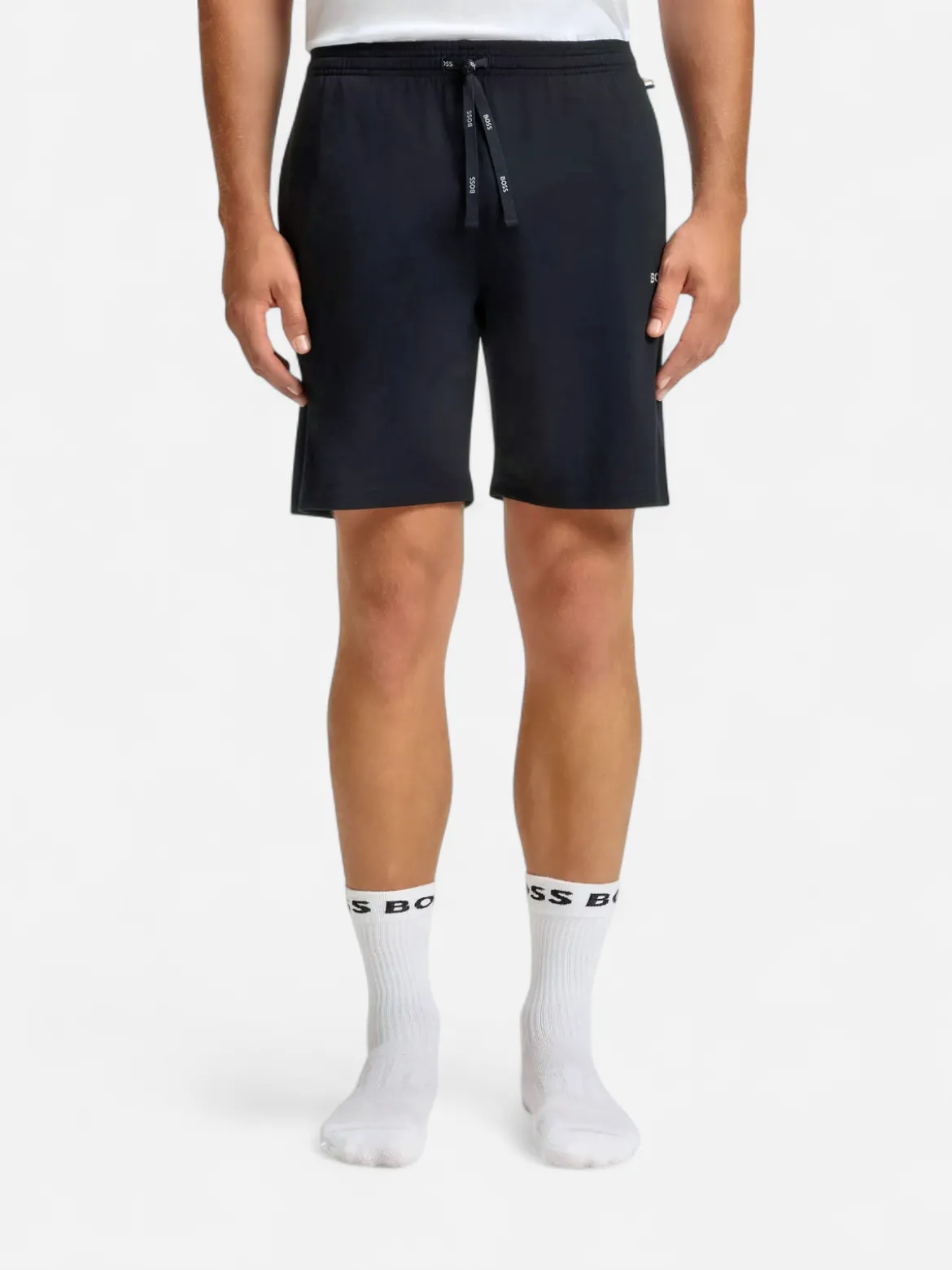 Hugo Boss miesten collegeshortsit, MIX MATCH SHORTS Musta