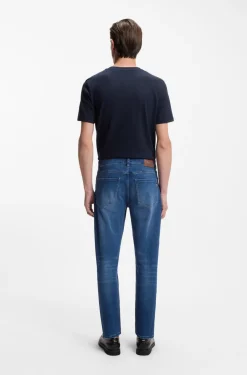 Hugo Boss miesten farkut H-RE Maine Medium Blue, sininen