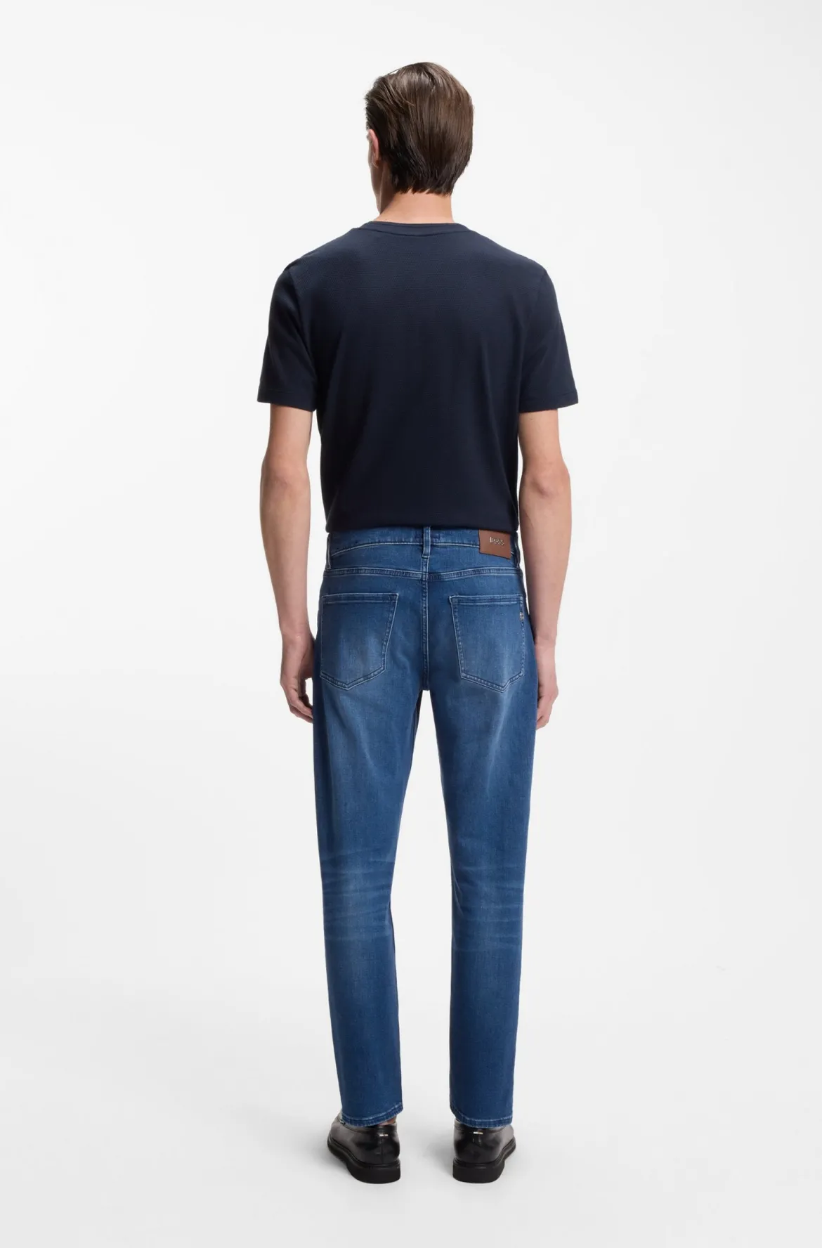 Hugo Boss miesten farkut H-RE Maine Medium Blue, sininen