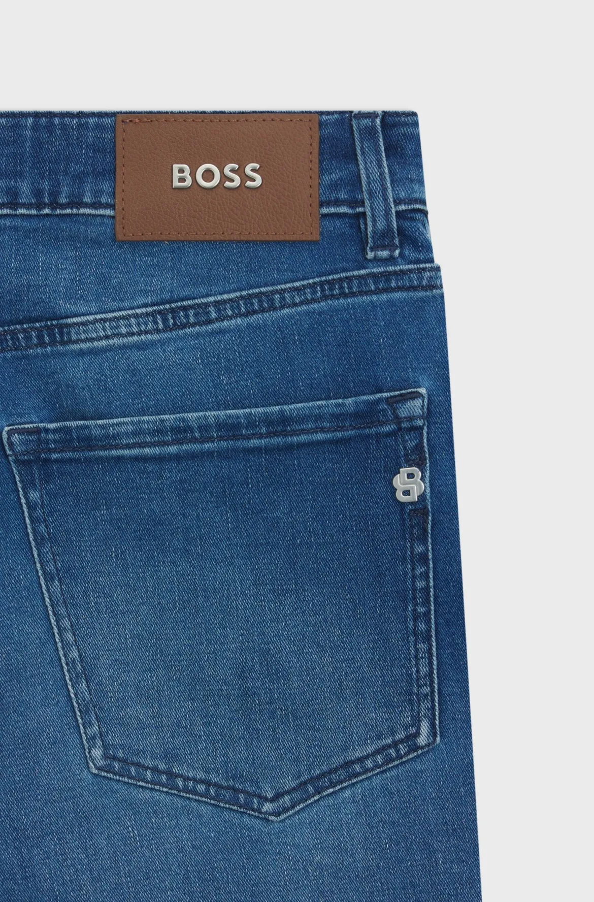 Hugo Boss miesten farkut H-RE Maine Medium Blue, sininen