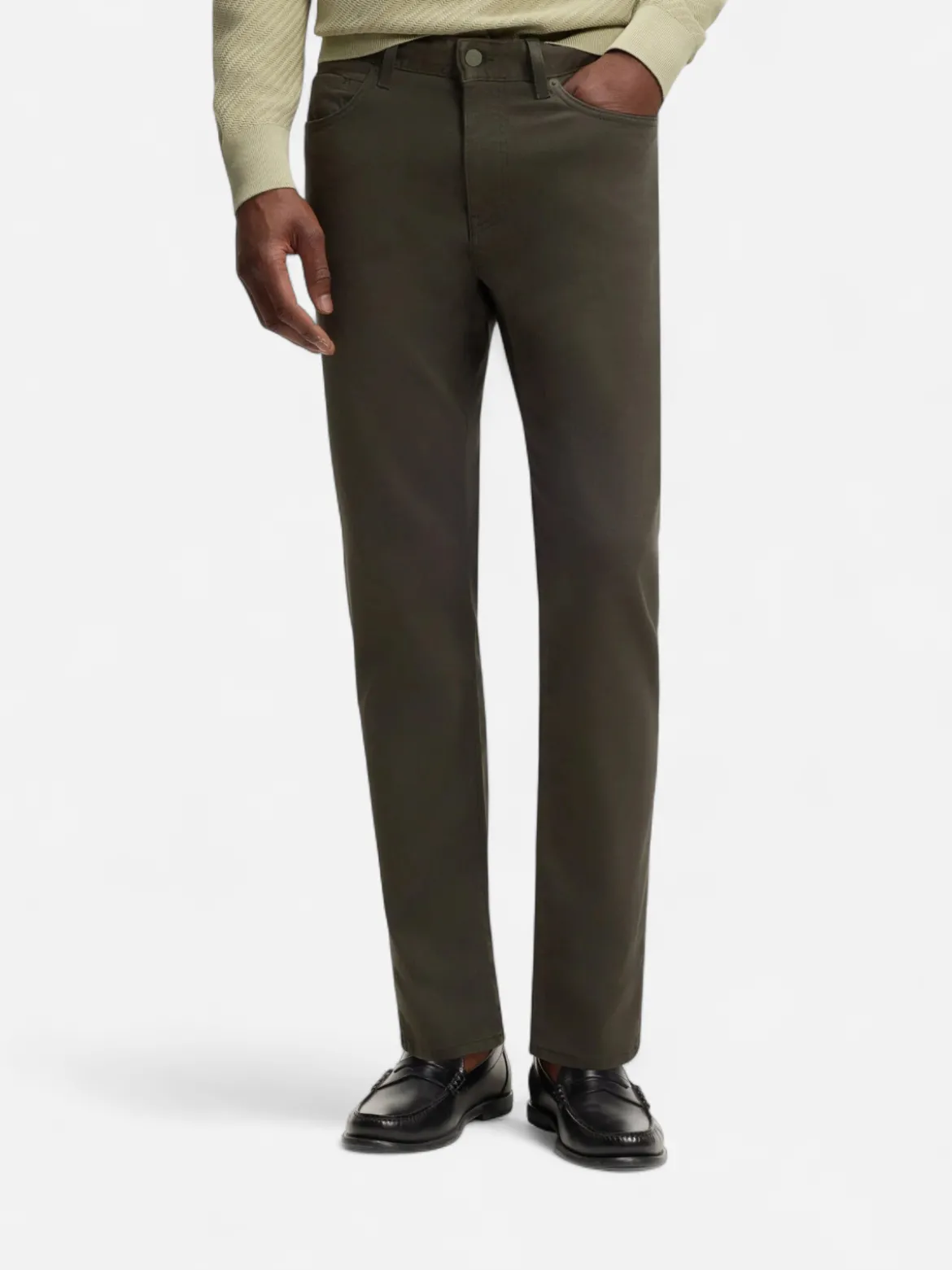 Hugo Boss miesten housut Delaware Five Pocket, Khaki