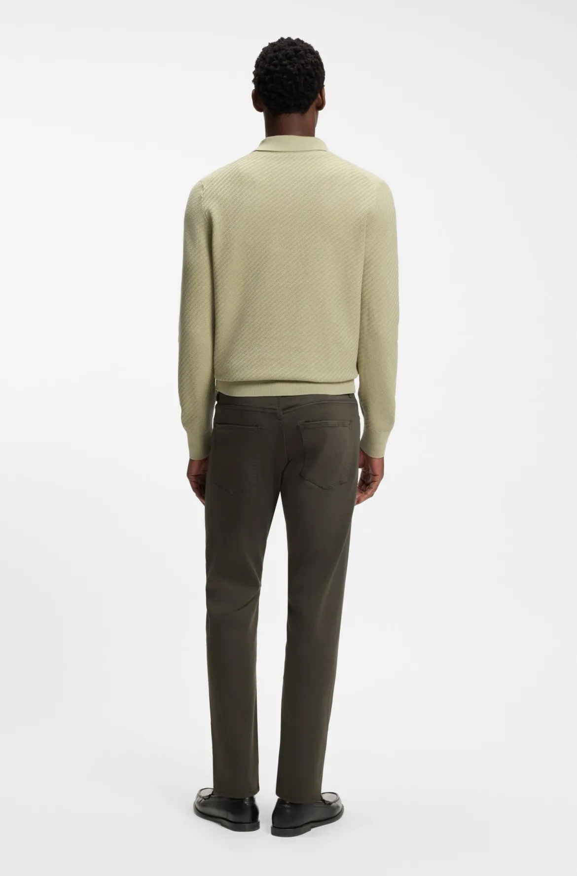 Hugo Boss miesten housut Delaware Five Pocket, Khaki