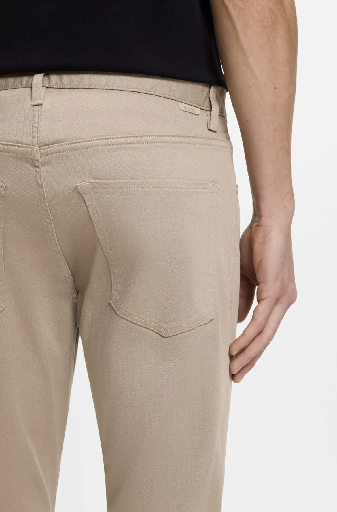 Hugo Boss miesten housut Delaware Five Pocket, beige