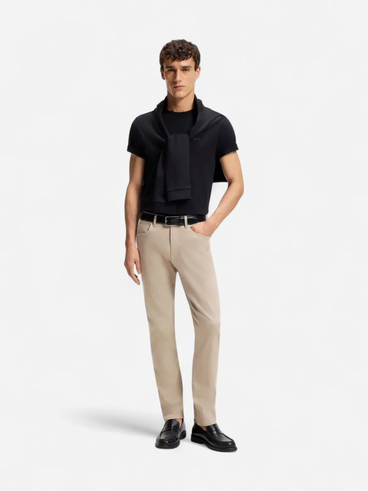 Hugo Boss miesten housut Delaware Five Pocket, beige