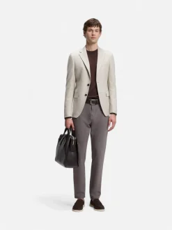 Hugo Boss miesten housut Maine, ruskea kuosillinen