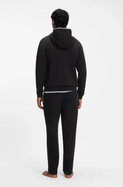 Hugo Boss miesten huppari Sense Hooded Jacket, musta