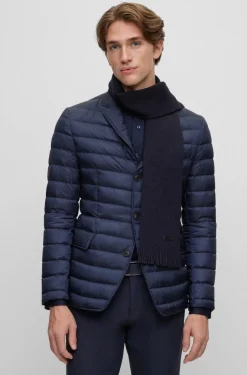Hugo Boss Miesten Kaulahuivi, ALBAS HUIVI Tummansininen