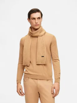 Hugo Boss Miesten Kaulahuivi, ALBAS HUIVI Beige