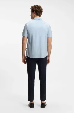 Hugo Boss miesten kauluspaita Roan, vaaleansininen