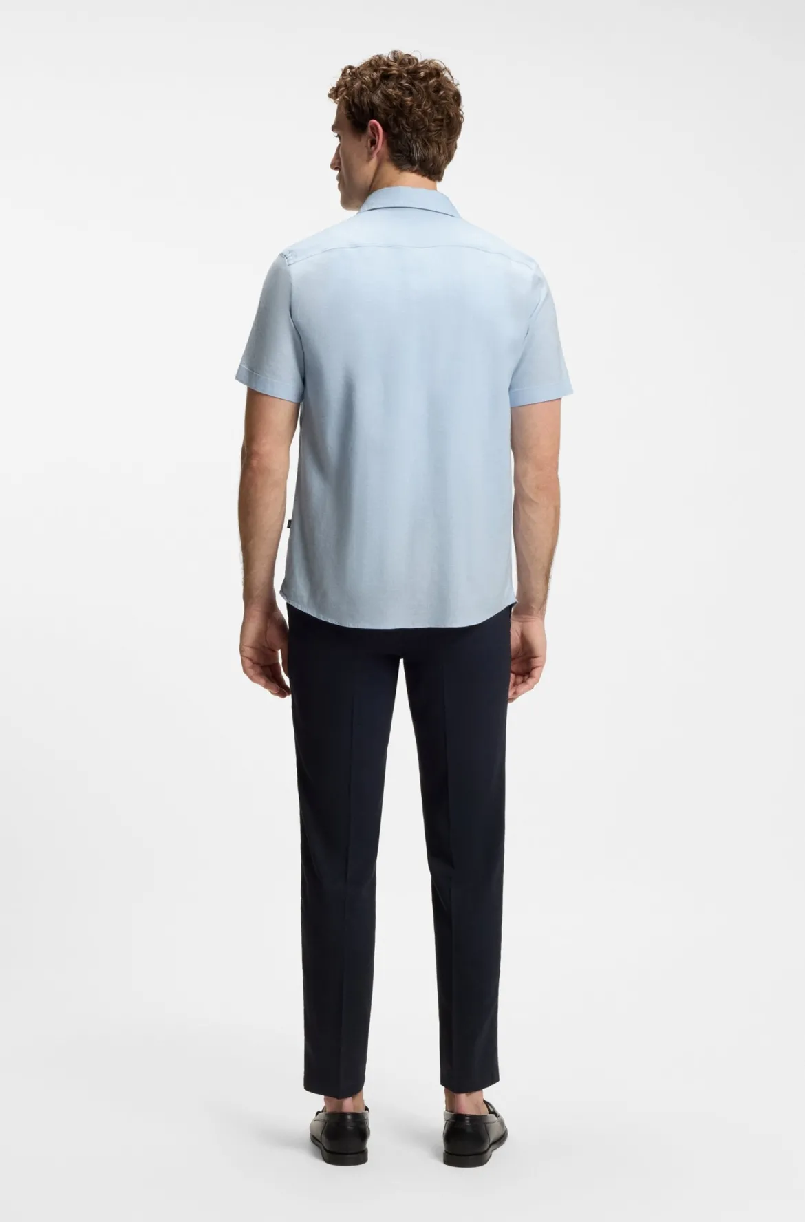 Hugo Boss miesten kauluspaita Roan, vaaleansininen