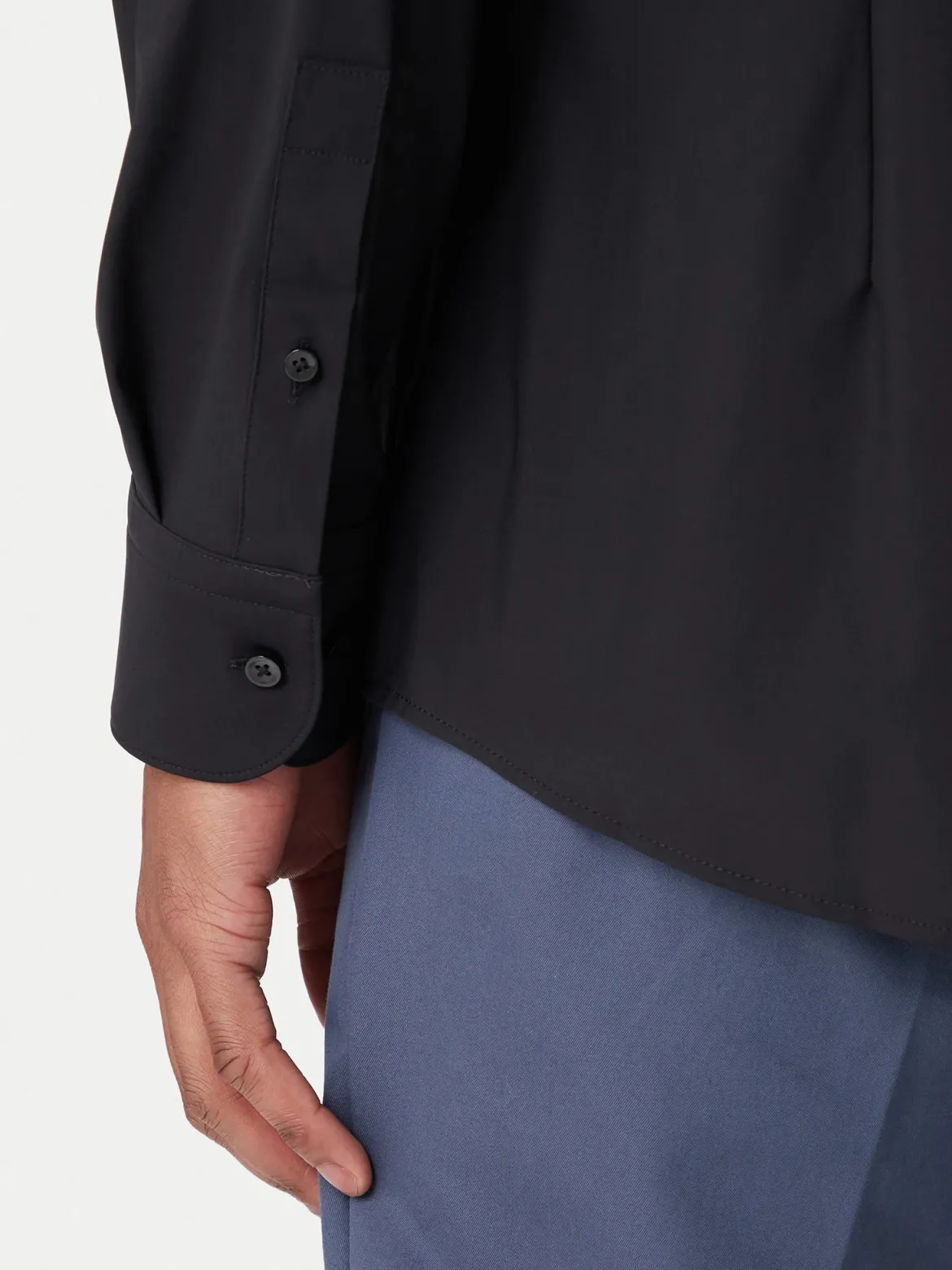 Hugo Boss miesten kauluspaita P-Hank, musta
