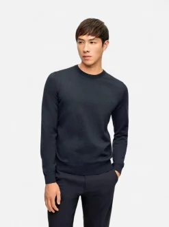 Hugo Boss Miesten Neulepaita Botto-L Musta