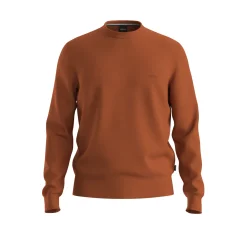 Hugo Boss miesten neulepusero BOTTO-L, poltettu oranssi