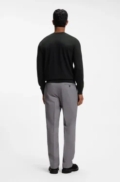 Hugo Boss miesten neulepusero H-Leno-L, musta