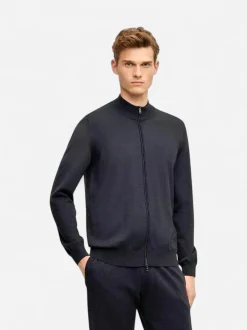 Hugo Boss miesten neuletakki K Balonso Knit, musta