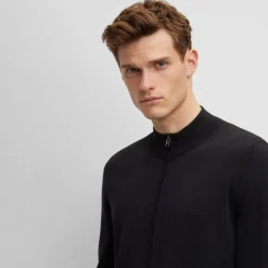 Hugo Boss miesten neuletakki K Balonso Knit, musta
