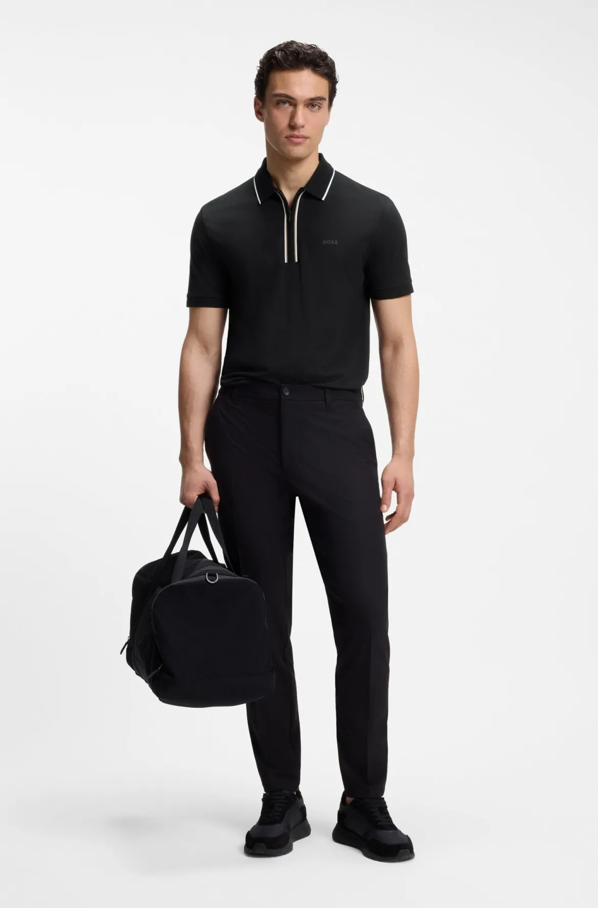 Hugo Boss miesten pikeepaita Philix GOC, musta