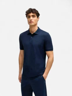 Hugo Boss Miesten Pikeepaita PALLAS REGULAR FIT Tummansininen