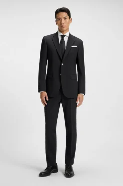 Hugo Boss miesten puvunhousut H Gio MM C NF, musta