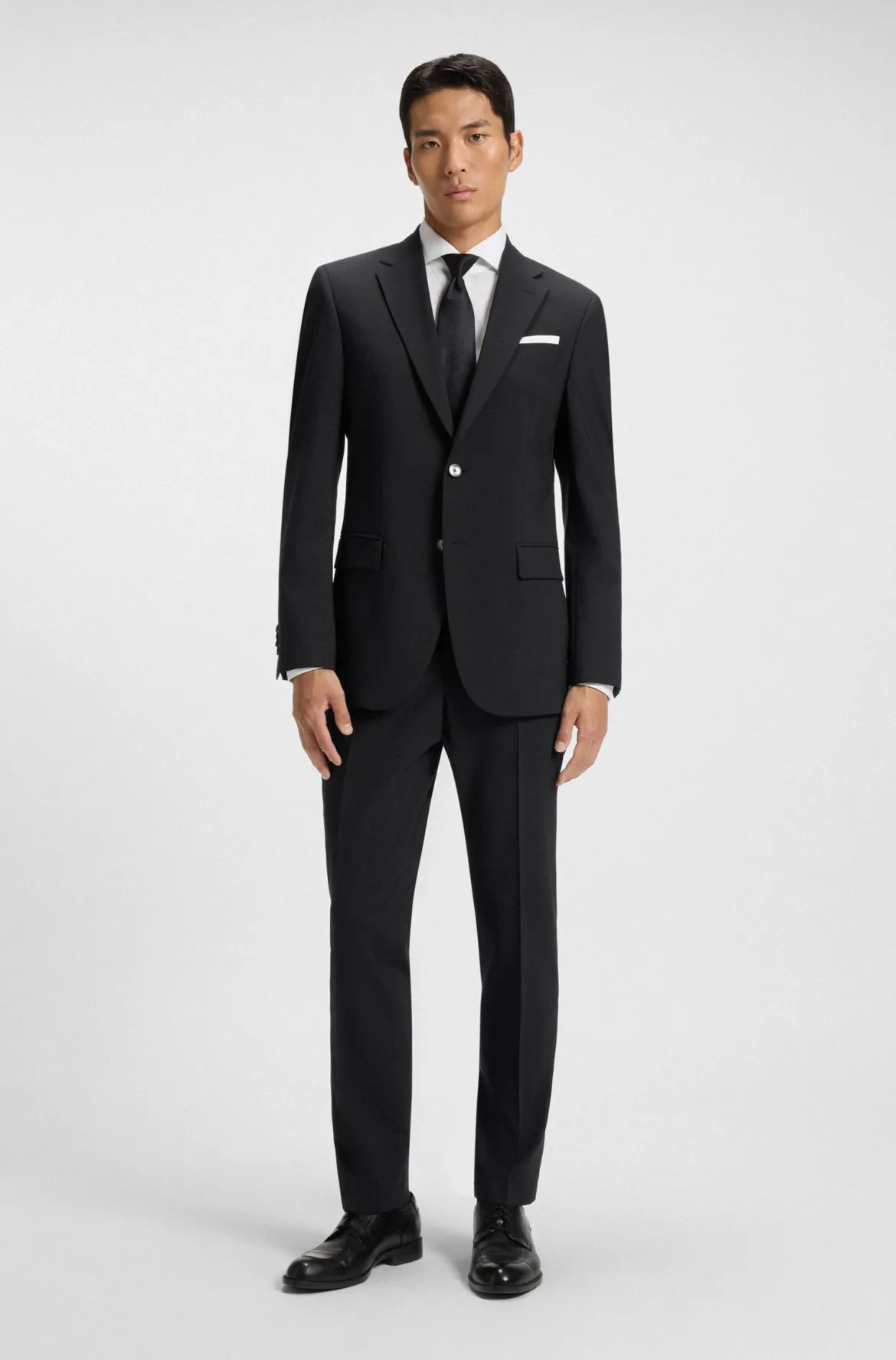 Hugo Boss miesten puvunhousut H Gio MM C NF, musta
