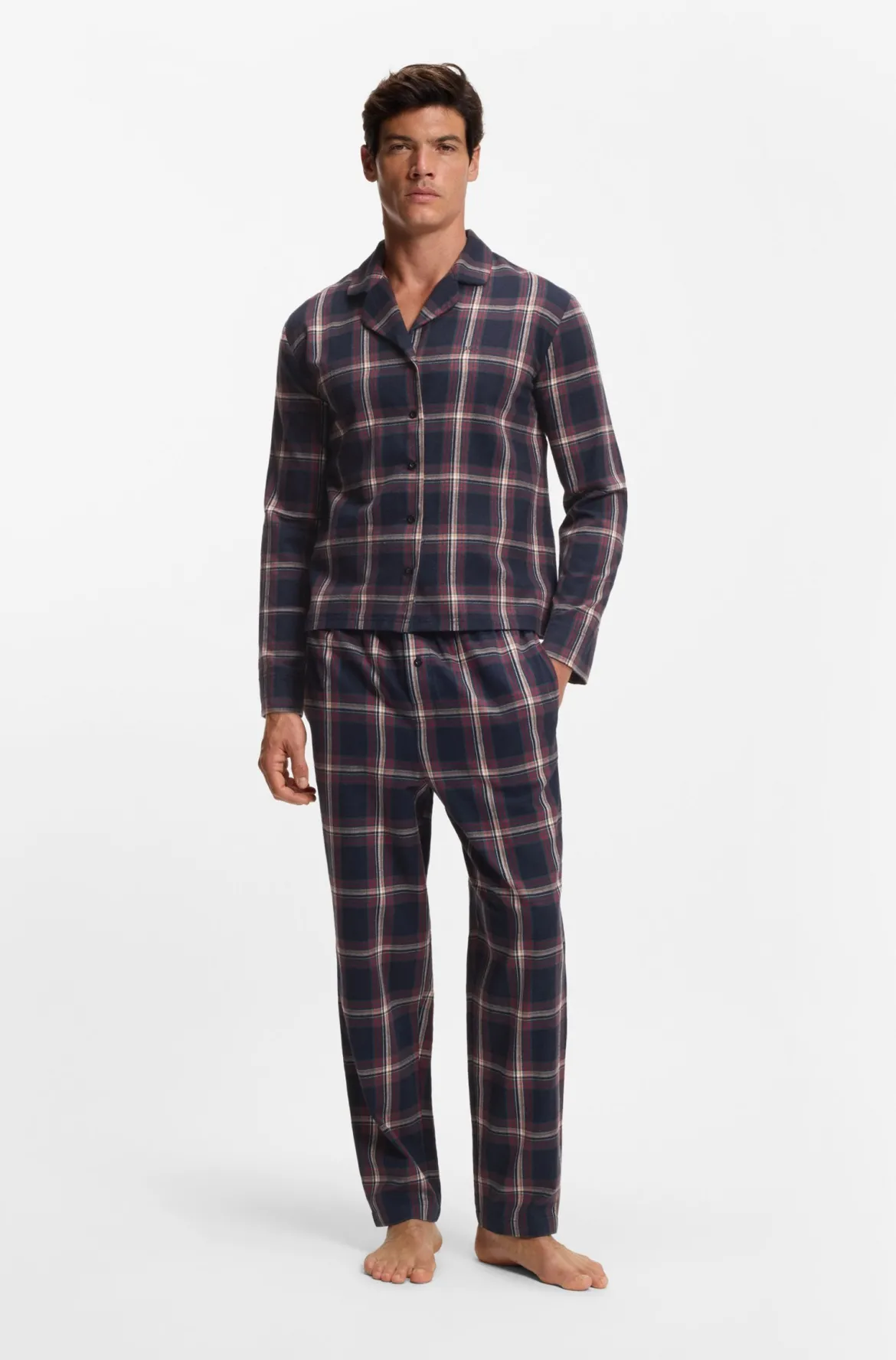 Hugo Boss miesten pyjamahousut K BOSS HOLIDAY PANTS, sininen