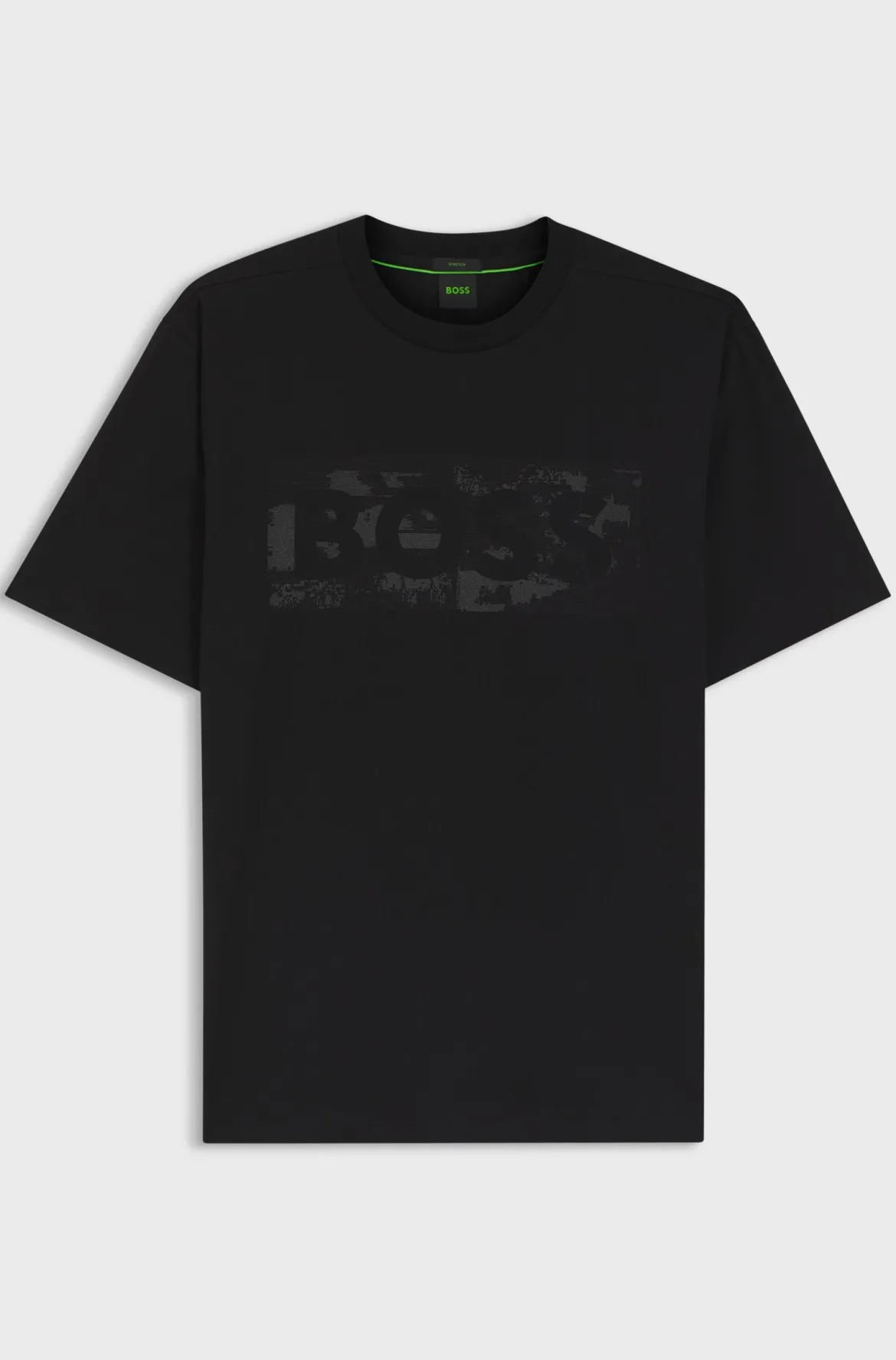 Hugo Boss miesten t-paita Globe LogoPattern, Musta