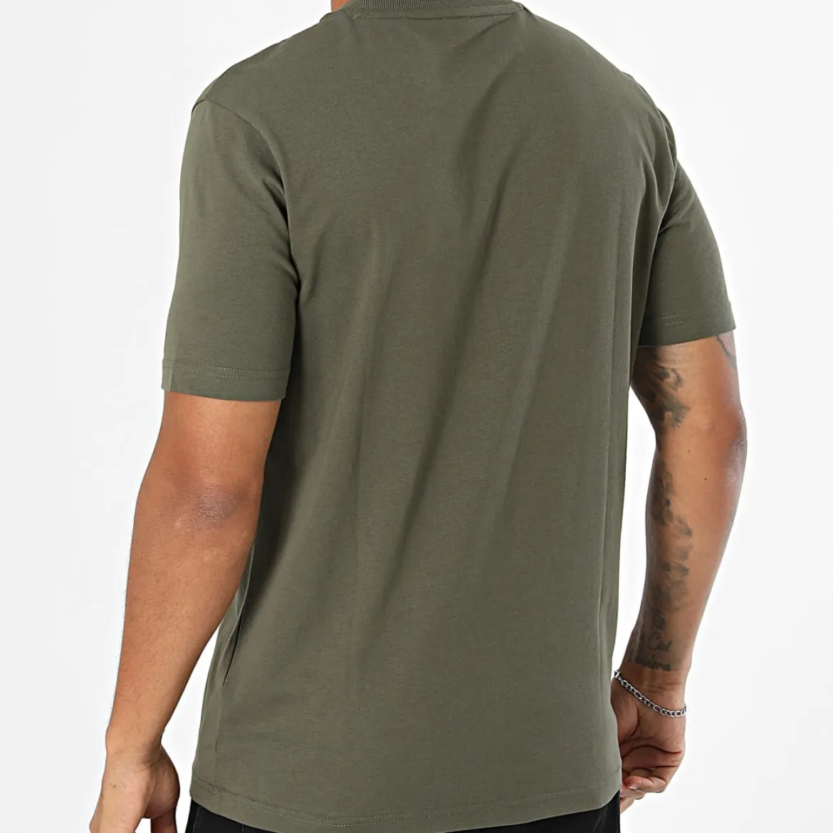 Hugo Boss miesten T-paita Tee, Khaki