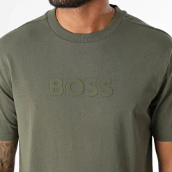 Hugo Boss miesten T-paita Tee, Khaki