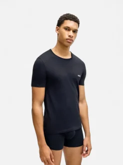 Hugo Boss miesten t-paita, T-SHIRT CLASSIC LOGO Musta